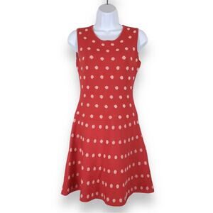 BCBGMaxAzria Red Polka Dot Dress